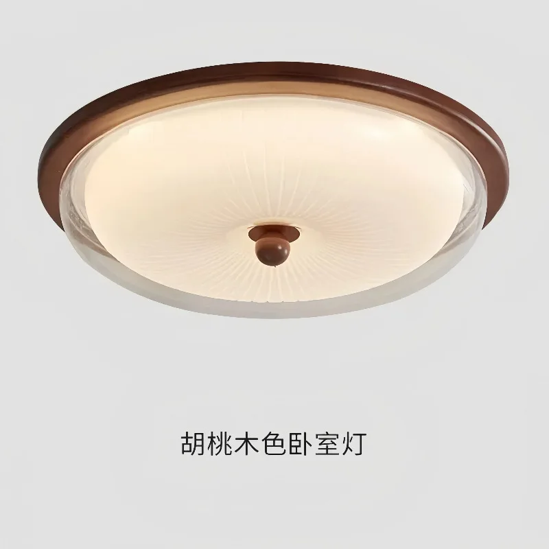 Middle Aged Cream Style Ceiling Lamps Bedroom French Retro Cloud Pudding Eye Protection Children's Bedroom LED Lighting Fixtures