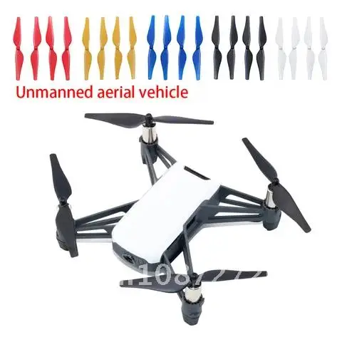 4PCS Hot Sell Toy Parts Remote Control Propeller High Quality Colorful Blade Accessories For DJI Tello Drone