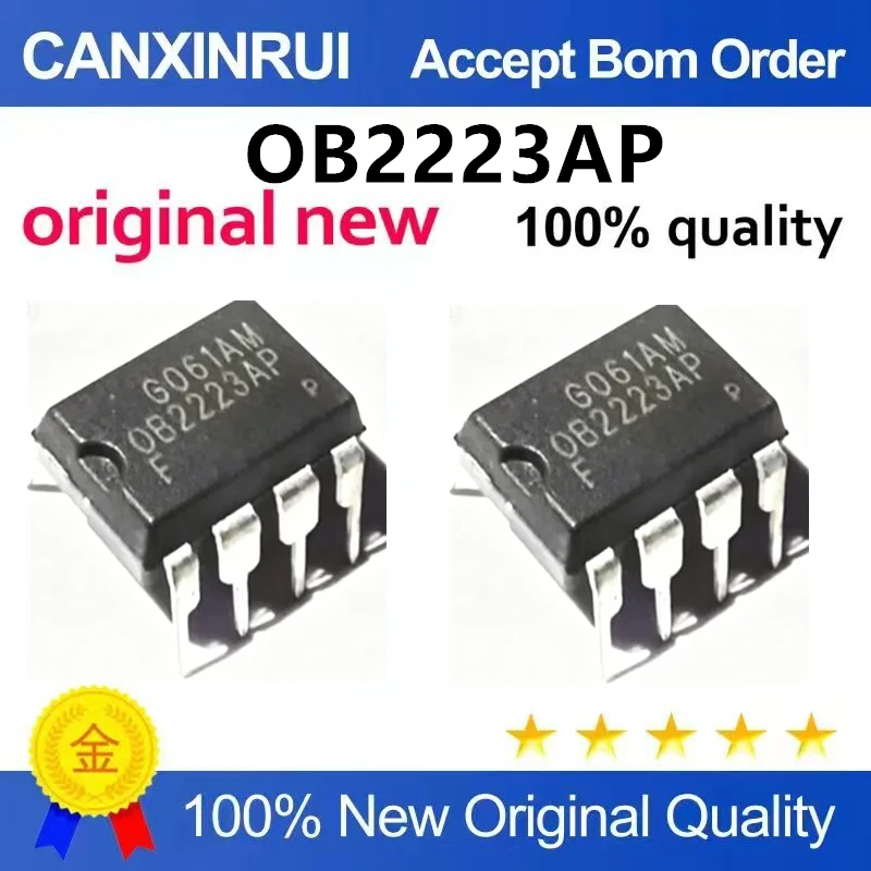 (5-100pieces)New OB2223AP 2226AP direct insertion DIP8 power management chip