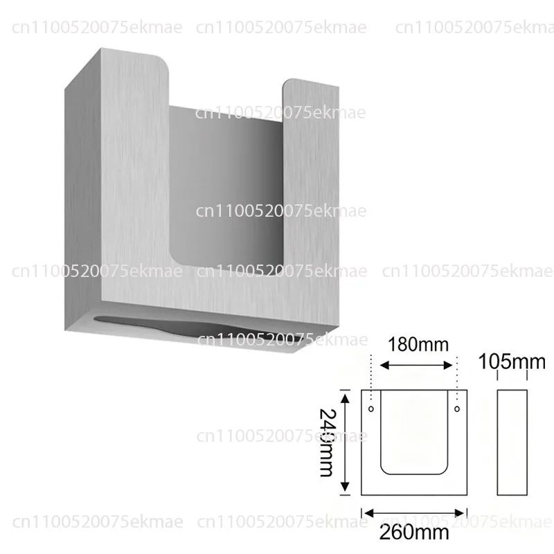 Hotel Mall Hidden Stainless Steel Commercial Bathroom Manual Toilet Folding Hand Tissue Dispenser