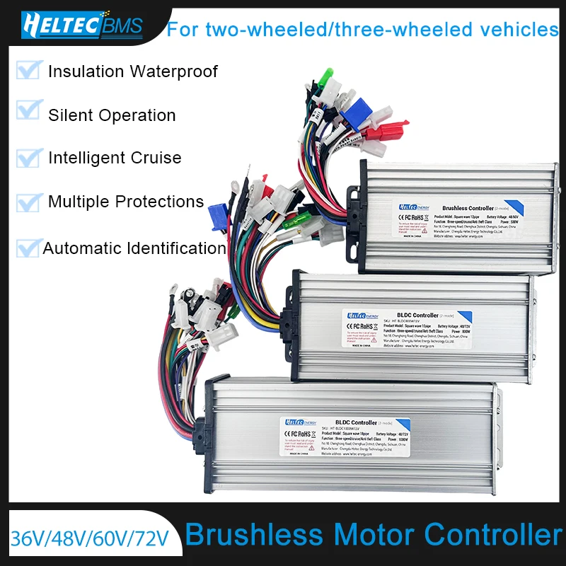    Elektrische Fahrrad Zubehör 36V/48V Elektrische Fahrrad 350W Bürstenlosen DC Motor Controller Für Elektrische Fahrrad E-bike Roller