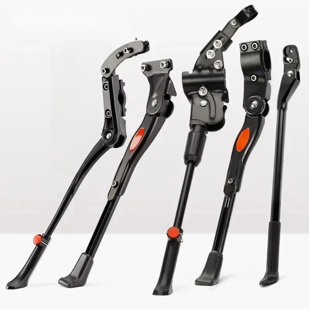 24/26/27.5/29/700C Adjustable Mountain Bike Support Side Rear Parkingrack MTB Road Bicycle Kick Stand Aluminum Kickstand view 3