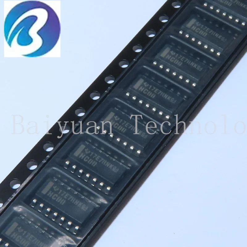 SN74HC00DR,100PCS,IC GATE NAND 4CH 2-INP 14SOIC