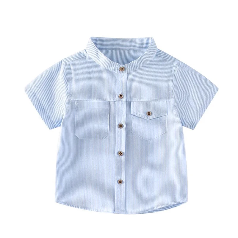 NIGO Children Embroidered Cotton Short Sleeve Shirt #nigo36355