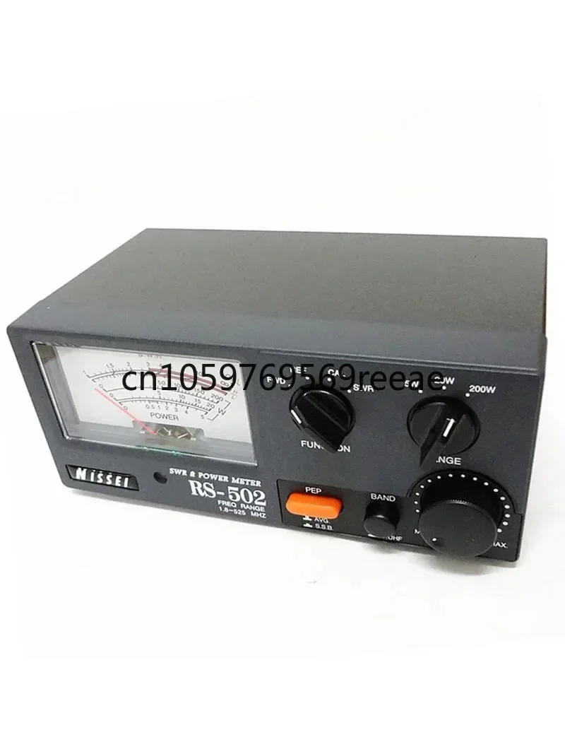 Original NISSEI RS-502 Watt Tester 1.8-525Mhz HF VHF UHF Radio Communication Transceiver Power SWR Meter RS502 Made in Taiwan