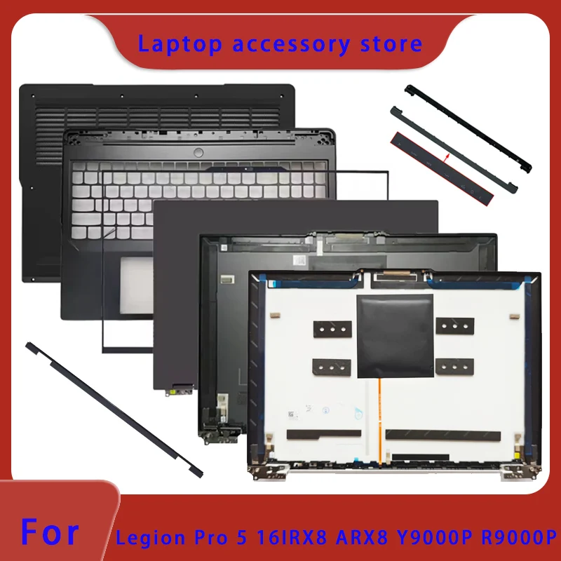 Suitable for Y9000P R9000P Legion Pro 5 16IRX8 ARX8  21 22 23 2024 Top Cover Screen Frame Palm Bottom Shell layering Keyboard