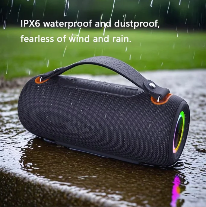 

2025 High-Power 30W Mini Speaker | IPX7 Waterproof, Dual Bass, Portable Outdoor Bluetooth Boombox