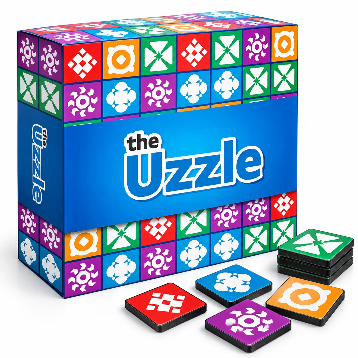 Pattern Matching Puzzle Game for Kids & Adults, Colorful Brain Teaser Tile Game, Family Party Tabletop Game, Logic Thinking Challenge, Screen-Free Educational Gift