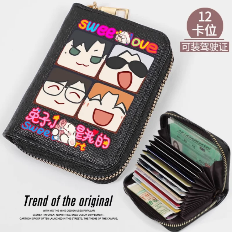 أنيمي الضوء والليل سارييل تشارلي زيبر الأزياء المحفظة بو محفظة حامل بطاقة حقيبة المال تأثيري هدية B1881 #2