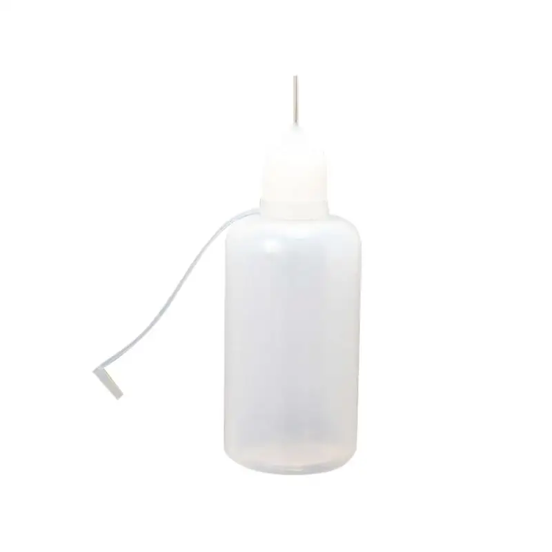 2/6PCS Empty Dropper Bottles Childproof High-quality Empty Needle Tip Dropper Bottles Plastic Innovative Design Drop Shipping