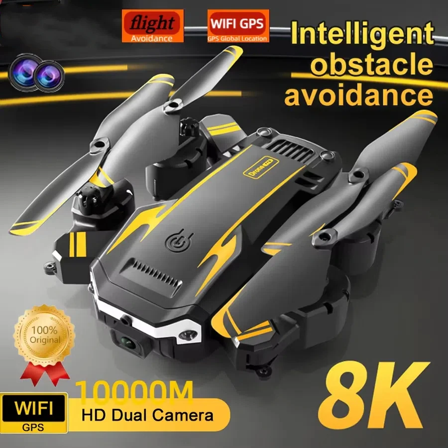 2025 G6Pro Drone GPS Professional 8K HD Aerial Photography Obstacle Avoidance UAV Four-Rotor Helicopter RC Distance 10000M
