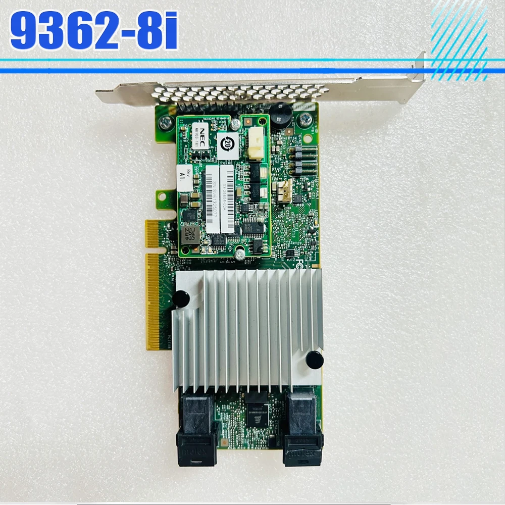 For LSI MegaRAID SAS 3108 9362-8i SAS/SATA8 Port 12G Array RAID Card 1G