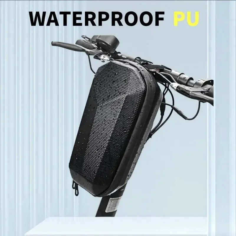 مقاوم للماء E-الدراجة الجبهة حقيبة 5L سعة كبيرة سكوتر أنبوب حقيبة مقاومة للاهتراء هارد شل دراجة حقيبة التخزين ملحقات الدراجة