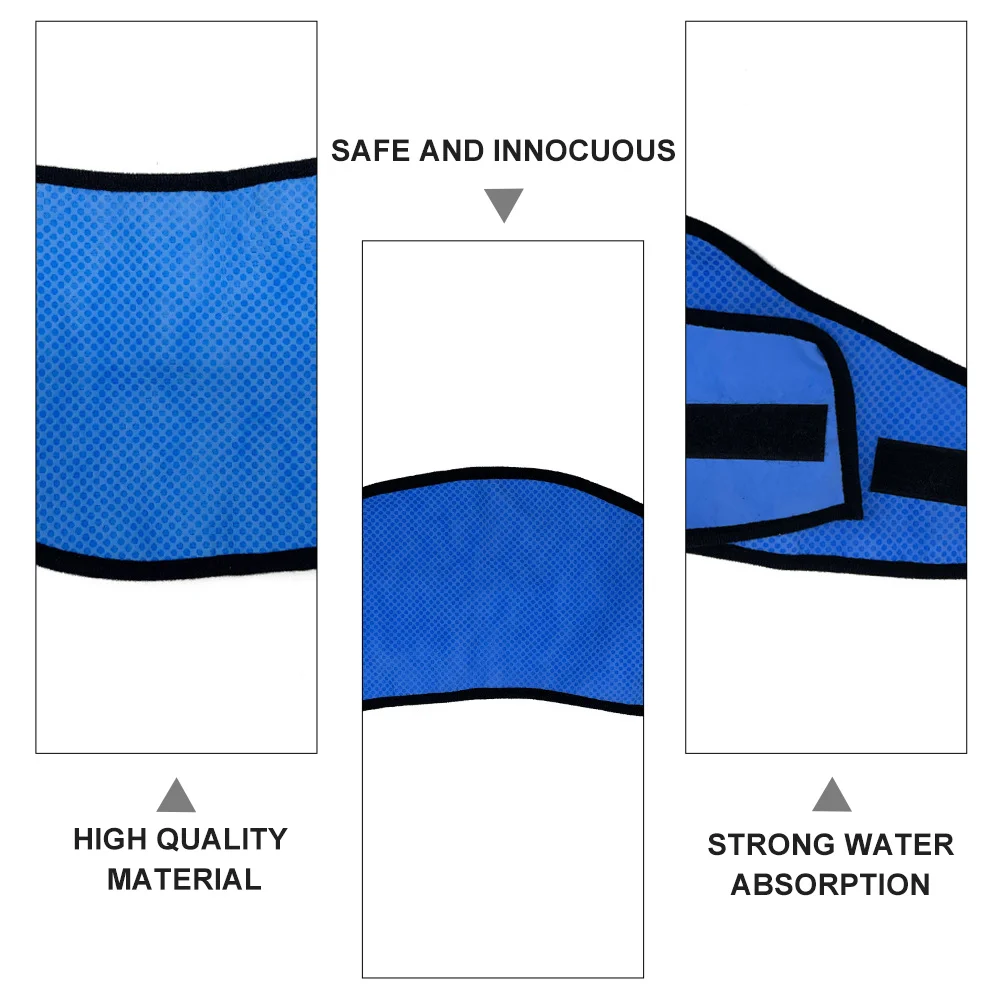 

Pet Cooling Scarf Dog Bandana Summer Collar Pva Material Neckerchief for Outdoor and Daily Wear Dog Collar