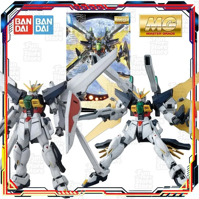 Bandai Gundam Double X MG 1/100 GX-9901-DX Model Kit Action Figure Toy Collectible for Boys Girls Kids Gift Official Licensed