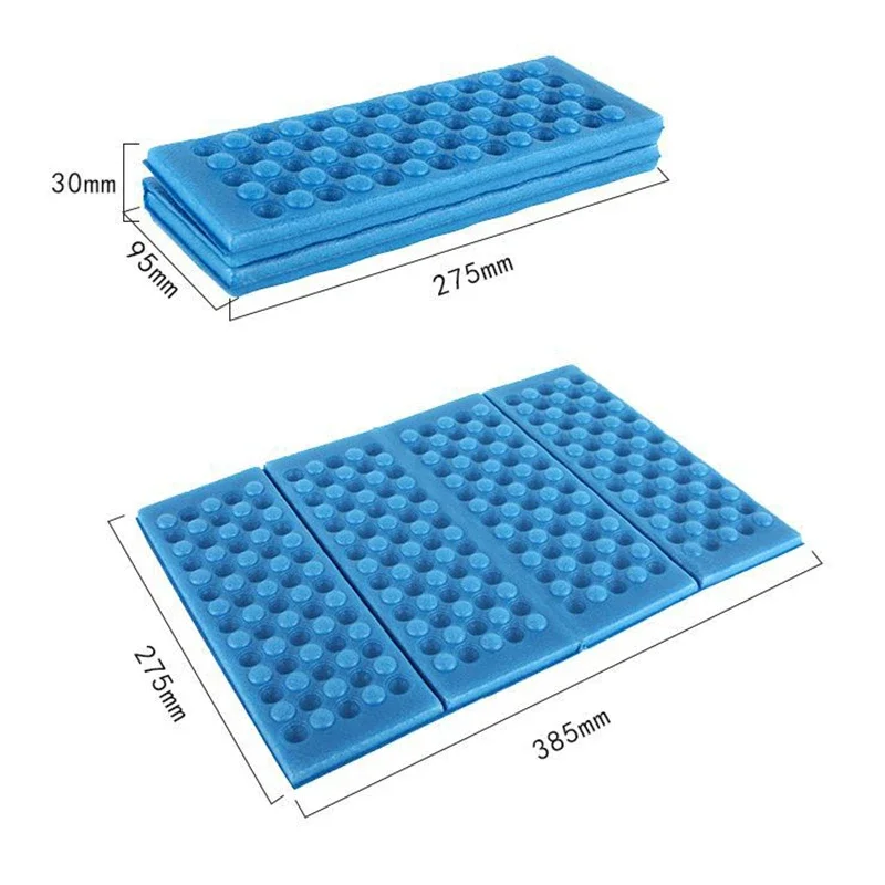 1PC Foldable Outdoor Camping Mat Seat Foam XPE Cushion Portable Waterproof Chair Beach Picnic Mat Seat Hiking Activities Pad