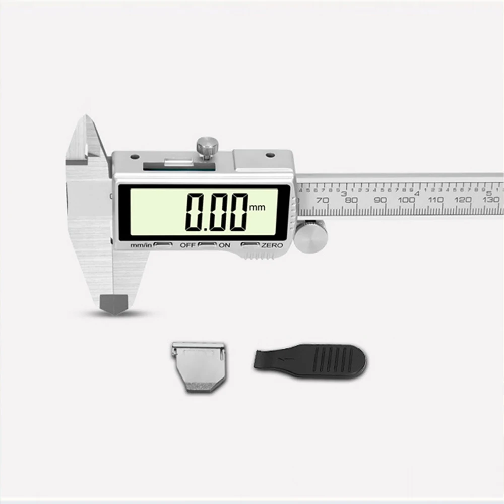 All-Metal 150mm Digital Caliper, Stainless Steel HD Full-Screen Display Measuring Tool Vernier Caliper