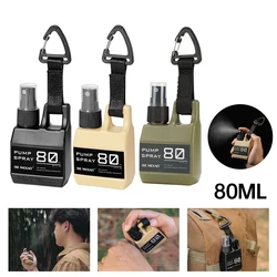 Outdoor Mini Spray Bottle 80ml Can Be Filled with Liquid Container Perfume, Disinfectant, Mosquito Repellent, Alcohol, Bottled