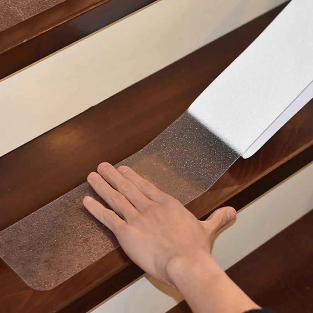 Transparent Waterproof Bathtub Stair Carpet Adhesive Pad Non slip Sticker Anti Slip Tape Floor Strip Bathroom Product