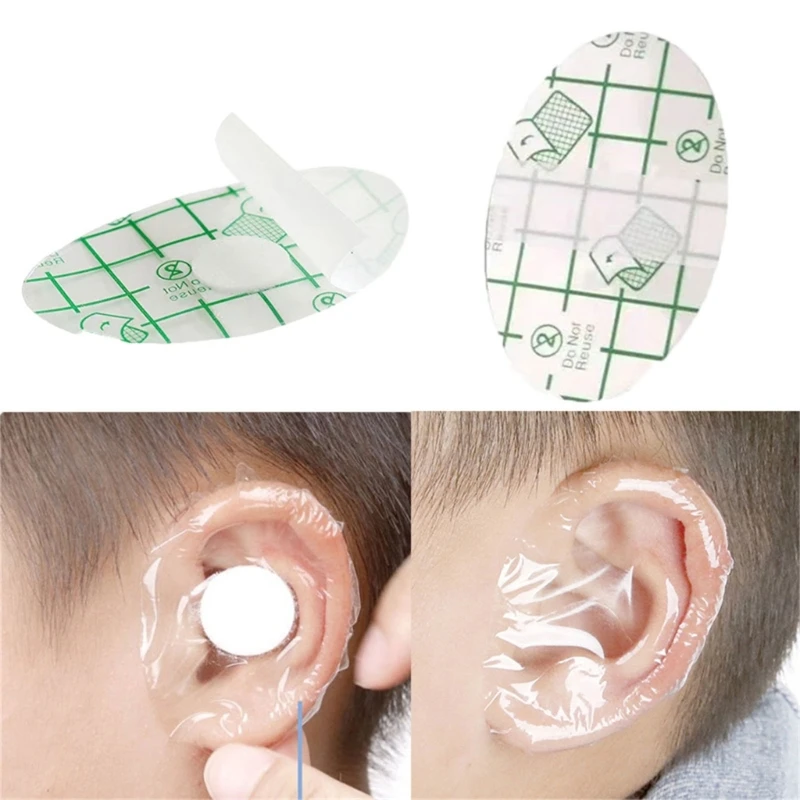 Ear Protectors Stickers Swimming Ear Cover Baby Bathing Ear Protections Patches