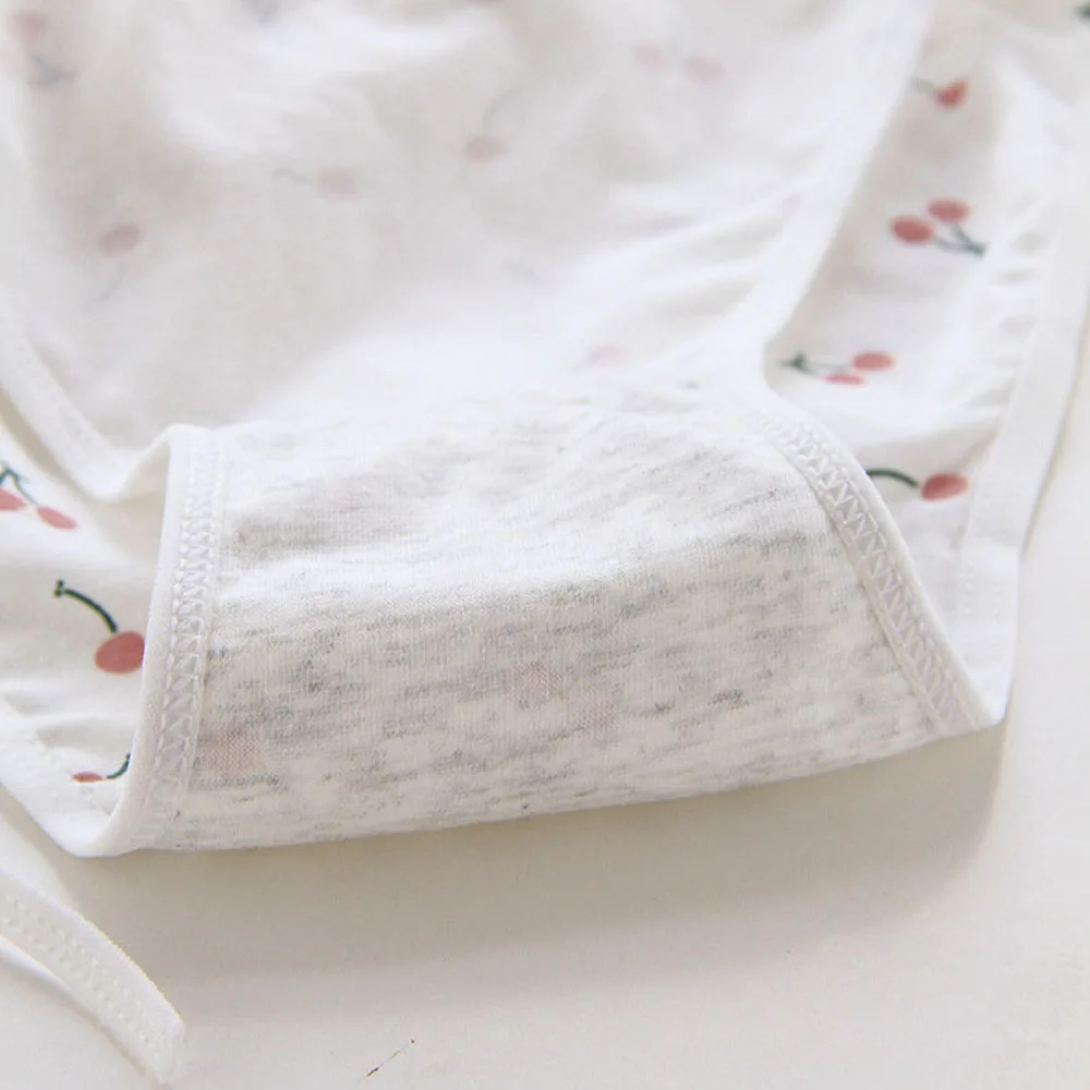 Kawaii لطيف فتاة جميلة منخفضة الخصر القطن القوس لوليتا الملابس الداخلية ملخصات ضمادة الملابس الداخلية سراويل نسائية #2