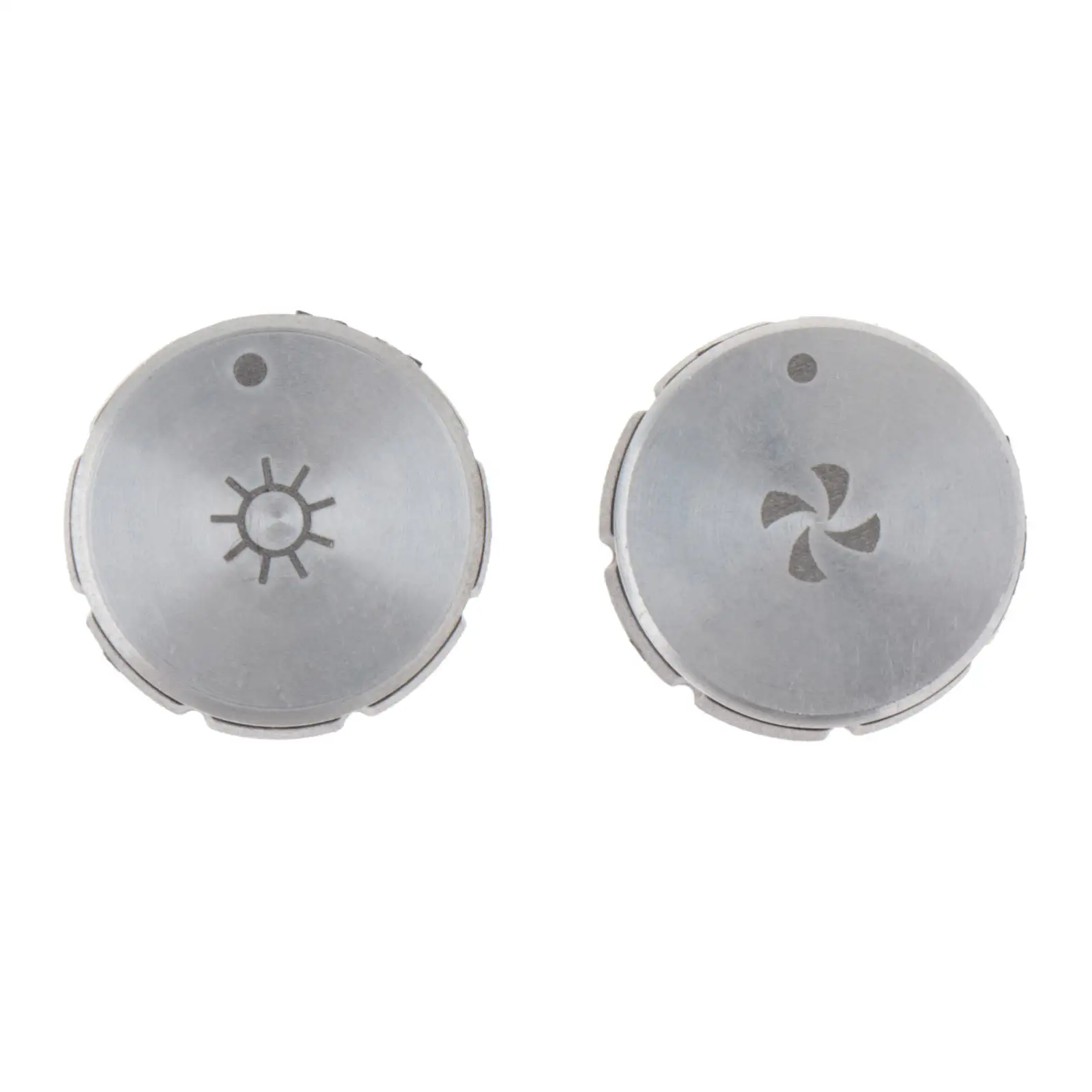 Cooker Hood Blower and Light Control Knobs Universal Metal Plastic Replacement for Kitchen Range Hood Parts