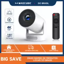 Super Promoção de Projetores com Estoque no Brasil Magcubic HY300 Pro +