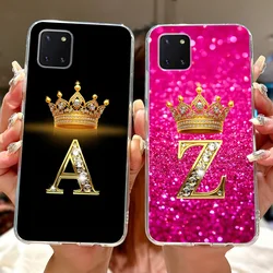 For Samsung Galaxy Note 10 Lite Case SM-N770F New 26 Letters Cover Soft Silicone Phone Case For Samsung S10 Lite SM-G770F Fundas