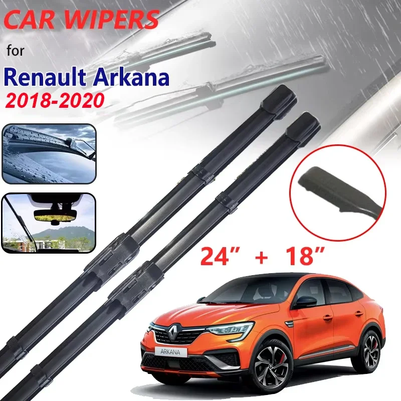 

Car Wiper Blades for Renault Arkana Accessories XM3 2018 2019 2020 Front Rear Rubber Windshield Wiper Window Cleaning Brushes