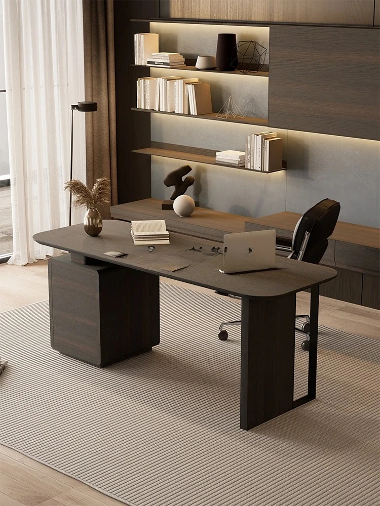 Light luxury simple modern large long desk