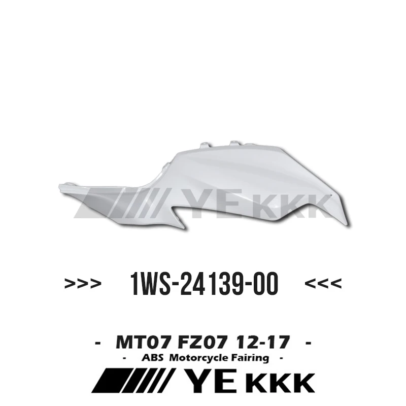 1WS-21511-00 For YAMAHA MT07 FZ07 MT-07 FZ-07 2012-2017 OME Original Factory Replica Fairing Housing ABS Unpainted Shell