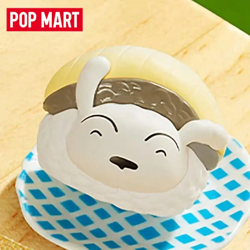 

POP MART POP BEAN Sushi Series CRAYON SHINCHAN Genuine Blind Box Guess Bag Original Toys Doll Anime Figure Ornaments