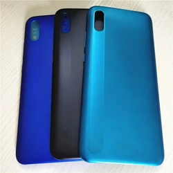 Back Housing For Xiaomi Redmi 9A Battery Cover Rear Door Case With Power Volume Buttons Replacement For Redmi9A Battery Cover