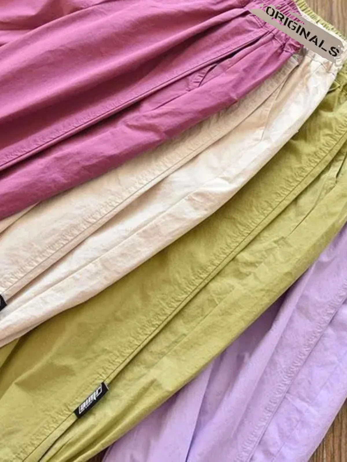 الفتيات فضفاضة السراويل العمل غير الرسمية الربيع Faion الجانب شعار رقيقة الخريف فتاة صغيرة مكبل 9 نقاط السراويل أبي القديمة l الخصر