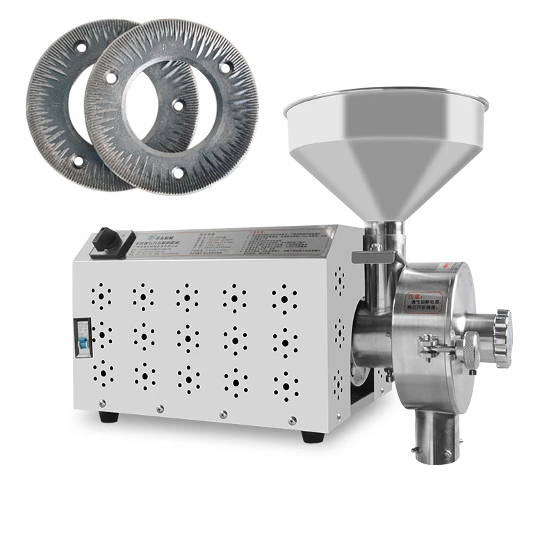 SY-2200 Factory Outlet Stainless Steel Flour Mill Machine Multiple Uses Powder Grinder