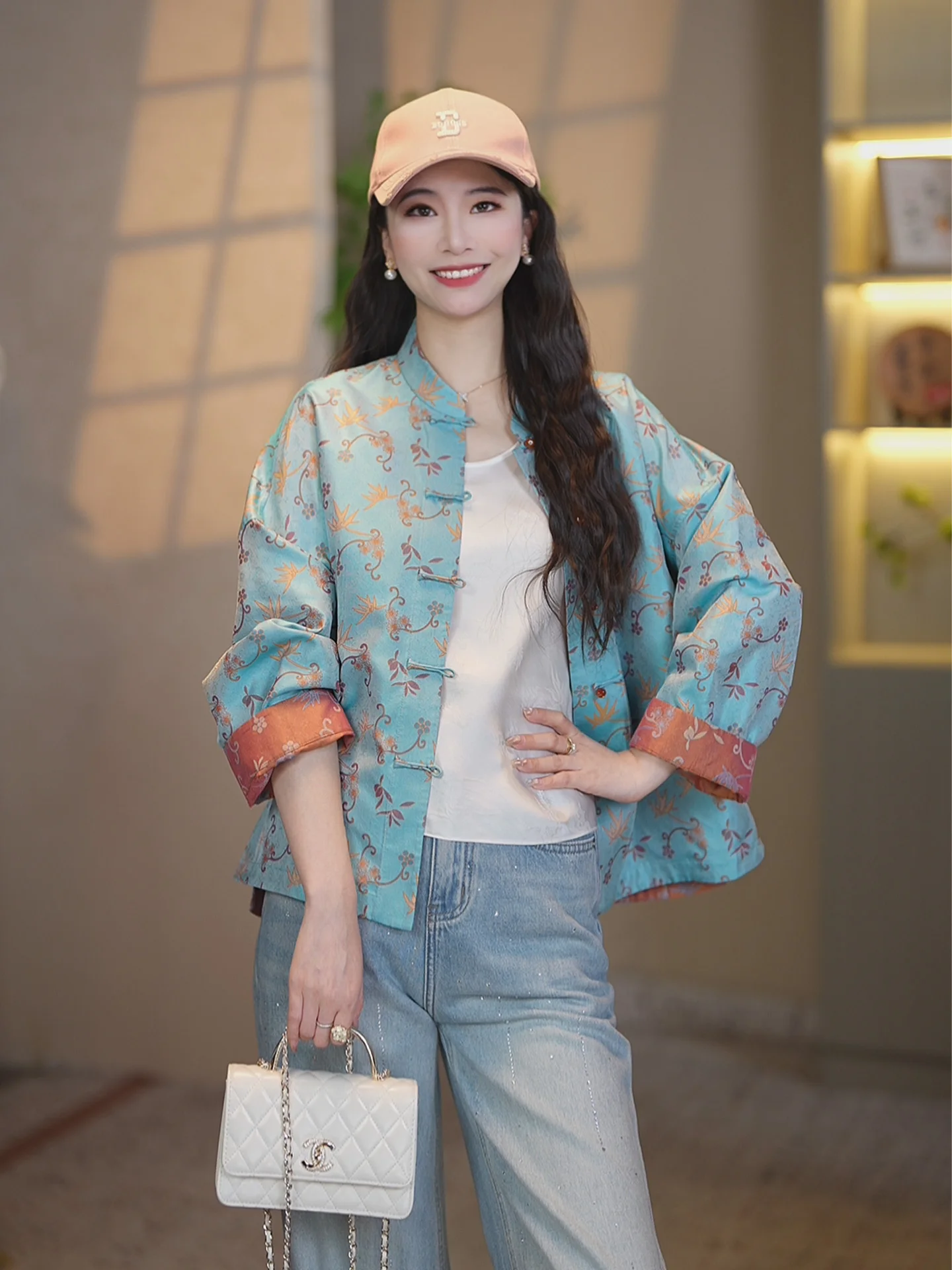 

Suzhou Silk Double-Sided Wear True Silk Jaet New Chinese Sle National Trend 00 Silk Upstairs Downstairs Faion