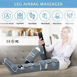 Ohio eur de Jambes à Pression d'Air à 360 °, Dispositif de Drainage Lymphatique, Améliore la Détente Musculaire du Corps