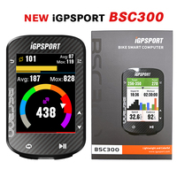 iGPSPORT BSC300 Bicycle GPS Computer Riding Cycling Odometer Route Navigation Wireless Speedometer Support Powermeter ANT+