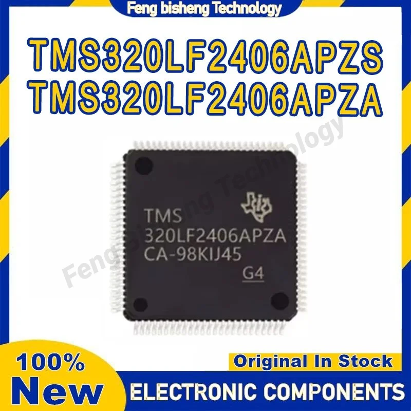 TMS320LF2406APZS TMS320LF2406APZA TMS320LF2406 TMS320LF TMS320 TMS IC DSP DSC Chip LQFP-100 em estoque 100% nova origem