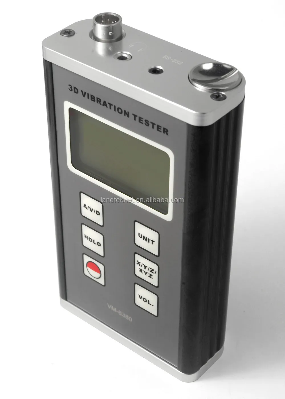 VM-6380 3D Vibration Testing Equipment Accelerometer with sensor Portable Vibration Meter