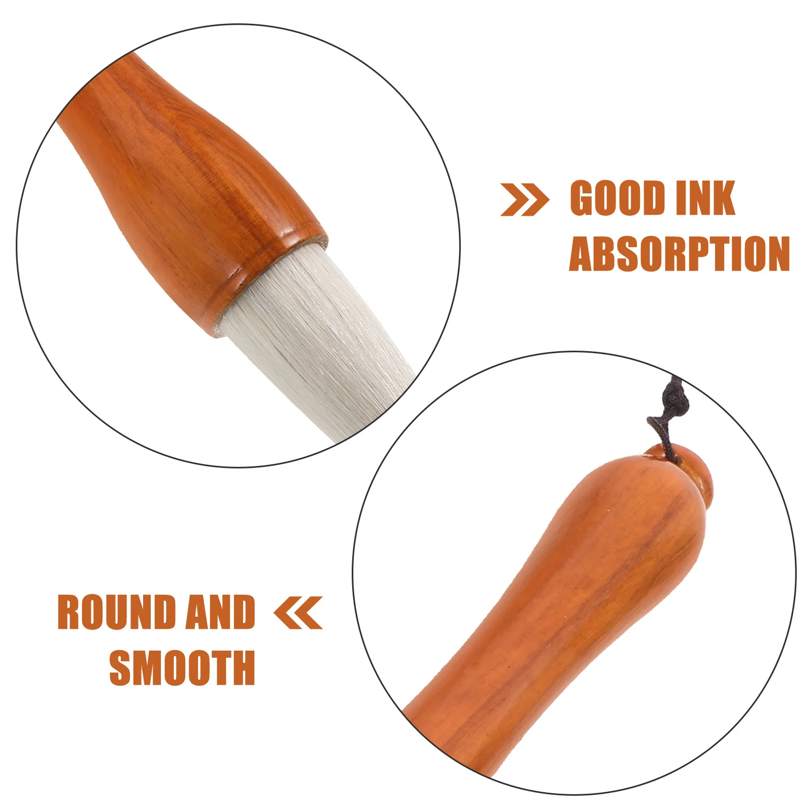 

Brush Chinese Calligraphy Pen Traditional Ink Painting Art Stationery Smooth Writing No High Absorbency