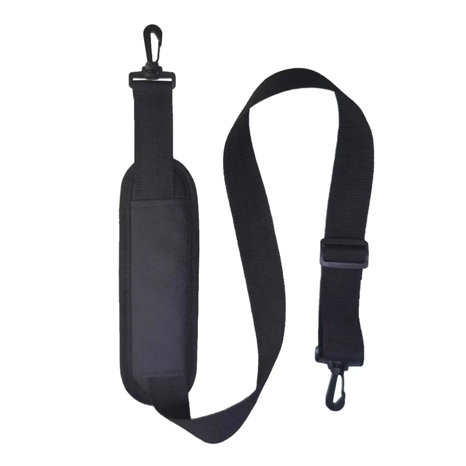 Bandoulière pour sac à vêtement, sangle pour ordinateur portable, rembourrée, remplaçable par des crochets en nylon, sac de sport, fourre-tout, JETravel