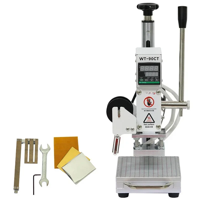 Leather Embossing Hot Stamping Machine Wood Trademark Logo Hot Pressing