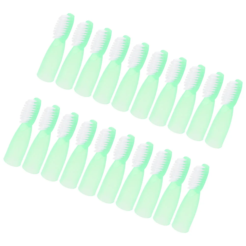

20pcs Short H Cleaning Brush Prison Mini Toothbrush Supplies Safe Anti Self Cleaning Brush Harm Toothbrush