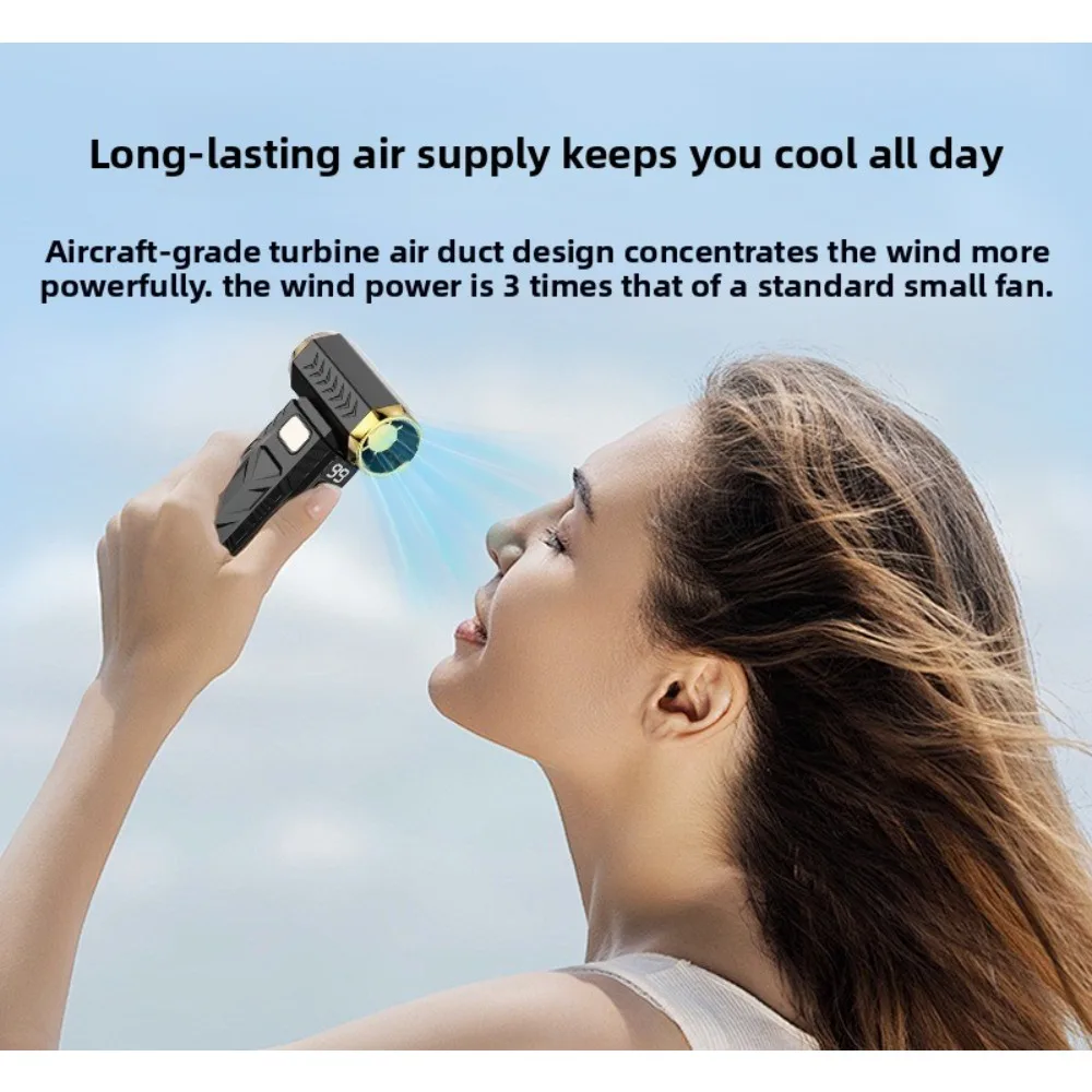 

Violent Turbo Fan Multifunctional Vacuum Blowing Water Portable Handheld Outdoor Hair Dryer Compact Exquisite Comfortable