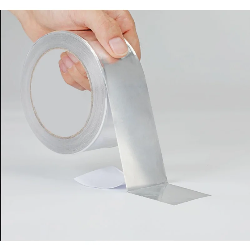Temperature Resistance Aluminum Foil Tape Kitchen Pipe Repair Tape Waterproof stickers for kitchen stove and sink