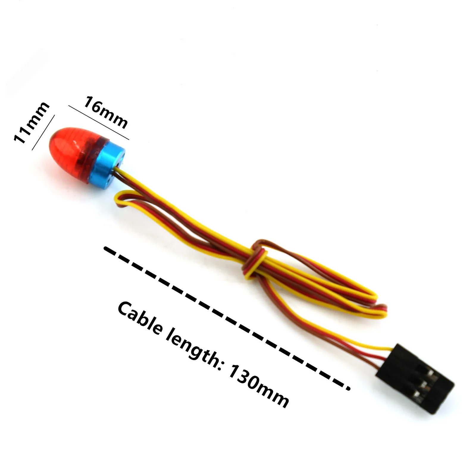 Multifunction LED Flashing Lamp Rotating Light for 1/10 1/12 1/14 1/16 RC Car Tamiya Tractor RC Engineering Truck Upgrade Parts