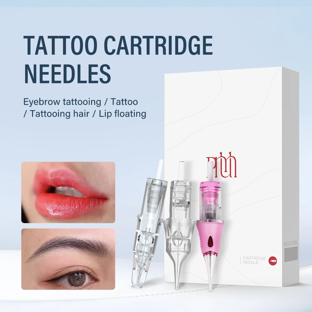 10 шт., универсальная игла для тату-картриджа, профессиональная игла V6, круглая подводка 1RL 3RL, игла для картриджа для перманентного макияжа PMU 10 шт., универсальная игла для тату-картриджа, профессиональная игла V6, круглая подводка 1RL 3RL, игла для картриджа для перманентного макияжа PMU