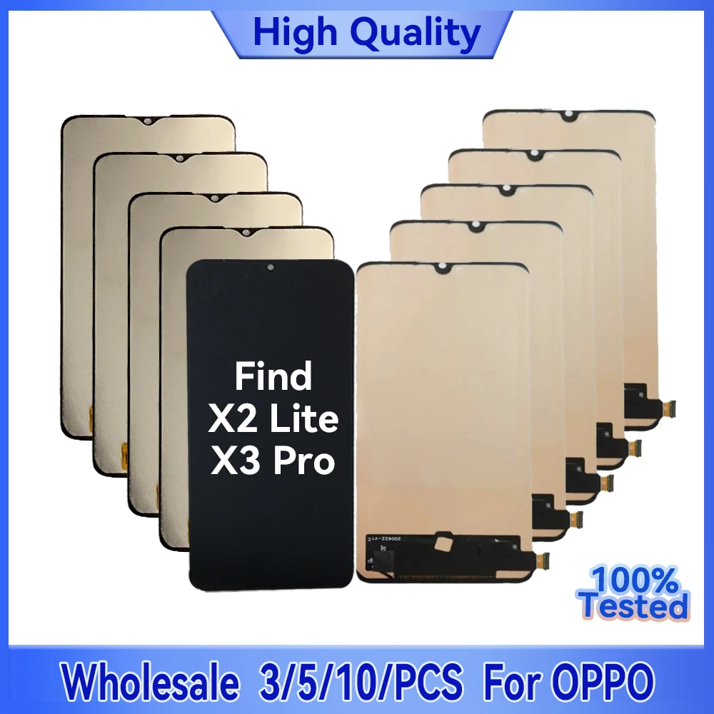 wholesale-3-5-10-pieces-lot-for-oppo-find-x3-pro-lcd-screen-display-assembly-with-touch-digitizer-for-oppo find-x2-lite-lcd