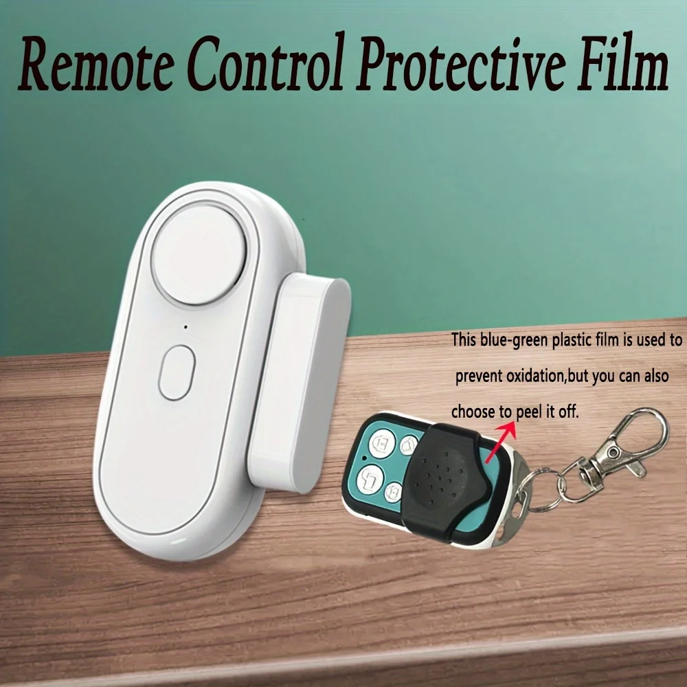 Sicherheits- und Diebstahlschutztüren, Alarm zum Öffnen der Haustür, Ausgangserinnerung, magnetischer Türalarm mit hoher Dezibelzahl und Fernbedienung